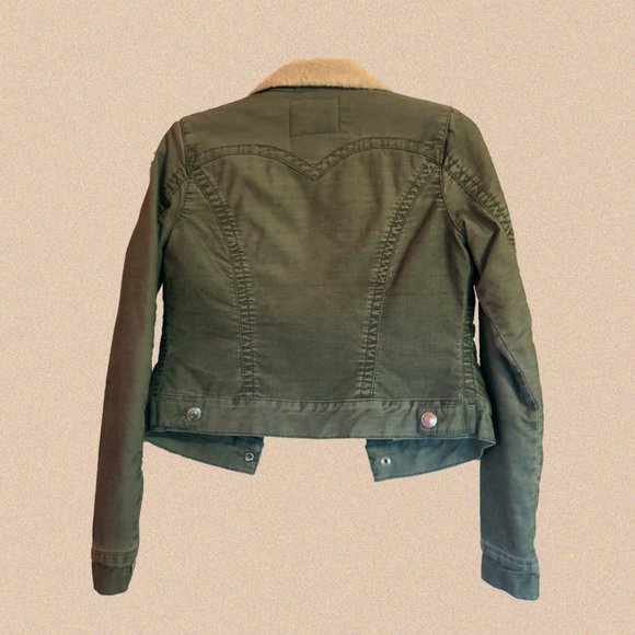 Vintage True Religion Sherpa Lined Jacket - Picture 2 of 4